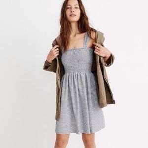 Madewell Texture & Thread Smocked Dress
